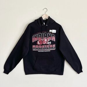 NEW IU Indiana Hoosiers 2026 National Championship Football Hoodie Adult Large